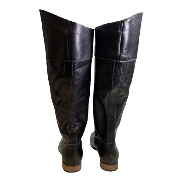 K2I3 Zapato Black Slip-On Leather Boot 42(10.5-11) - Picture 5 of 6